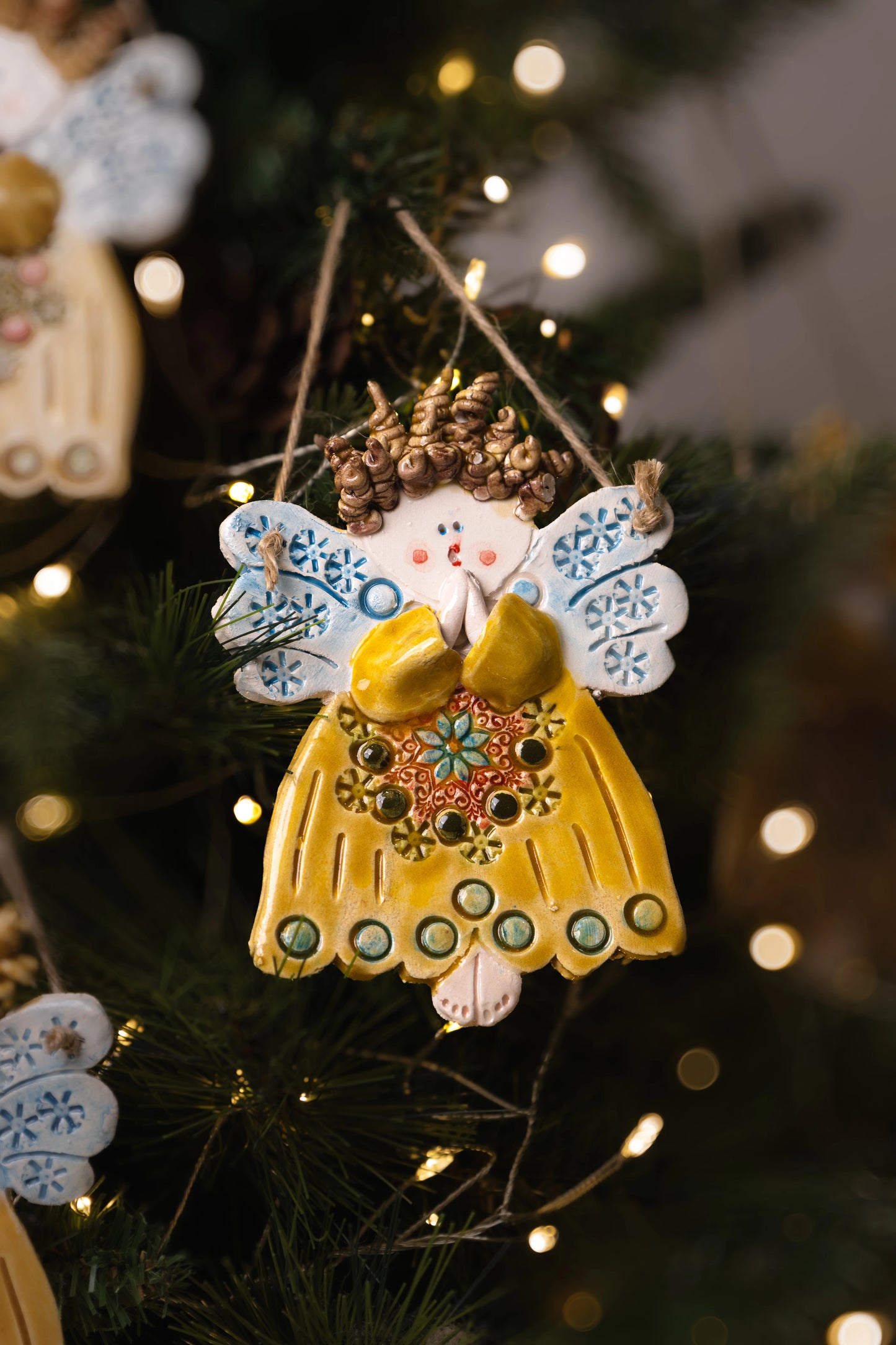 Decorazione per Albero di Natale a forma di Angioletto