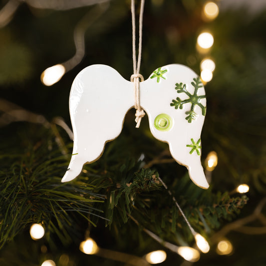 Decorazione per Albero di Natale a forma di Ali