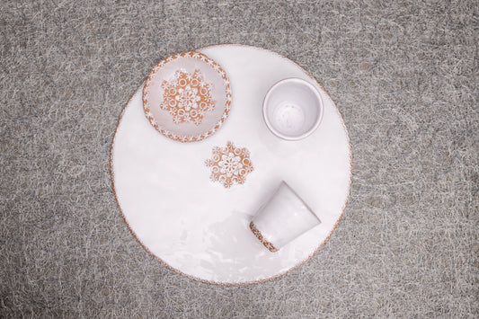 Piatto Frutta Barocco - 01