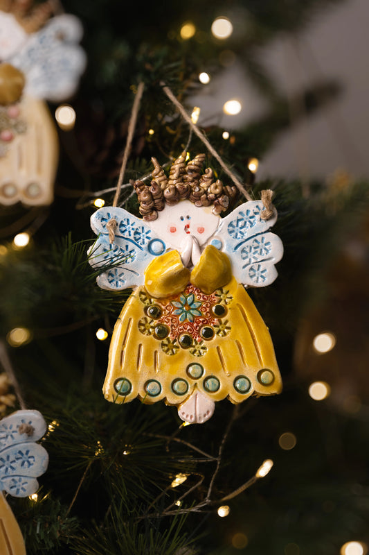 Decorazione per Albero di Natale a forma di Angioletto