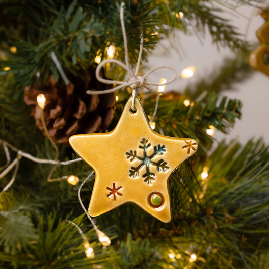 Decorazione per Albero di Natale a forma di Stella