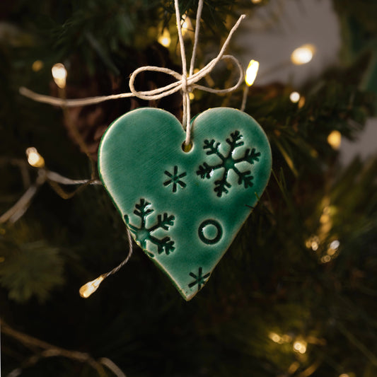 Decorazione per Albero di Natale a forma di Cuore